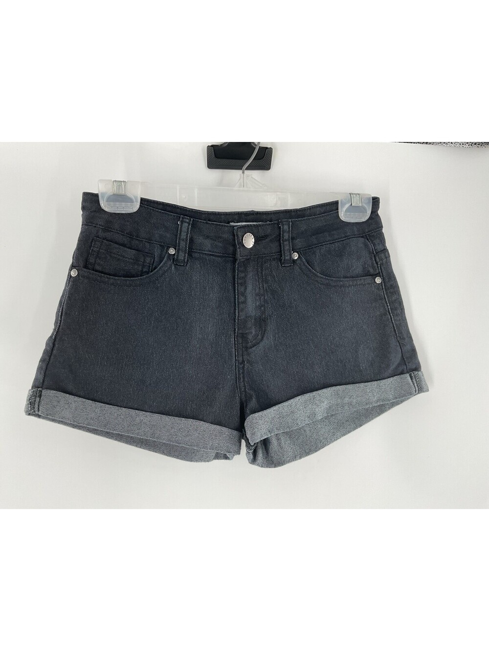 Forever 21 Los Angeles Women’s Size 26 Short Shorts Jean Dark Wash 115